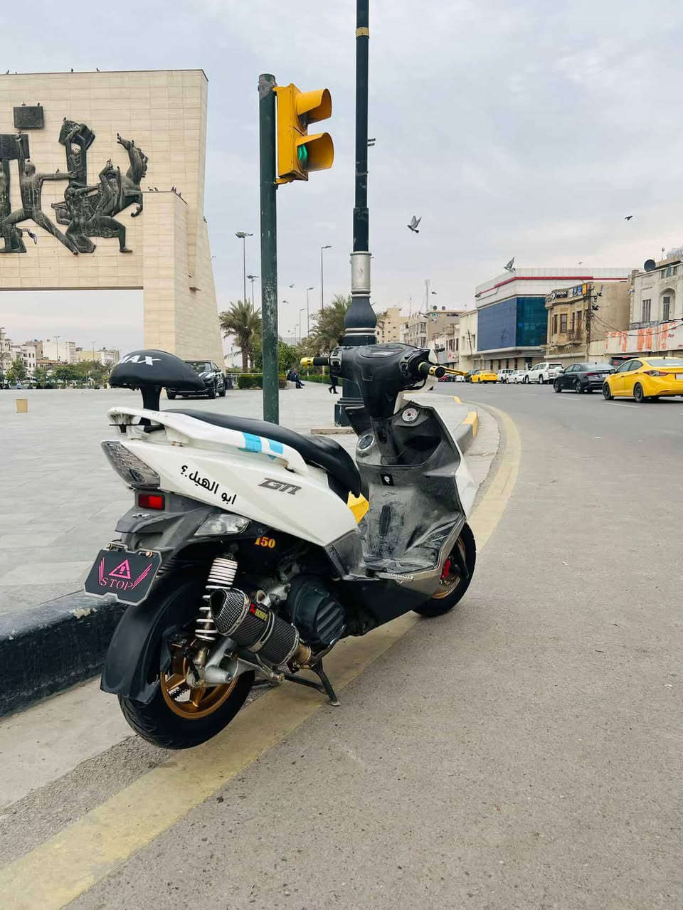 سلام عليكم جيتي ار للبيع الدراجه مكينه نضيفه كفر نضيف كهربائيت شغاله كلها دراجه مابيها نقص بس واحد وهوا جوزه لين سويجها ضايع الدراجه 
ويل ذهبي💫
صلنصا اكرفوج صوت طرب🎶
يدات بريك مال كاوسكي🙋🏻‍♂️
تجوه بيها🖤
فراك بريك ANS👌
كلج أمامي رياضي ARGS✈️
سعر واحد و100 بيها مجال أو مراوس بجبلي عنوان بغداد العبيدي متواجد خاص بس...


**إذا كنت صاحب هذا الإعلان وتريد حذفه لأي سبب، رجاءا أرسل رسالة إلى الدعم الفني**