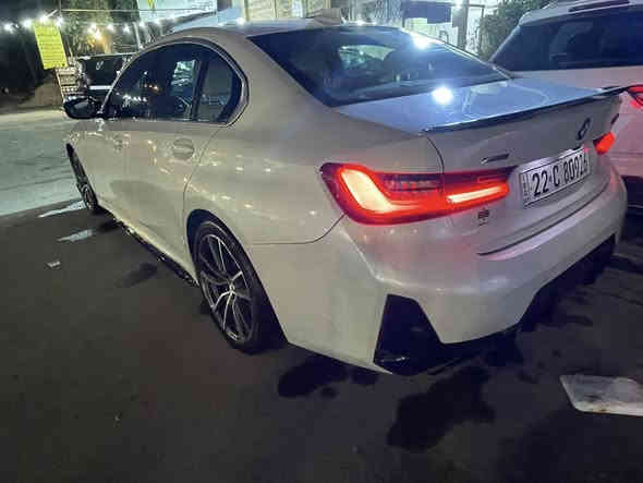 سعر مناسب تم تنزيل السعر 239 ورقة بي مجال بسيط

حجم 330i موديل 21 

مواصفات فول رادارات فتحة فور ويل اكس درايف داخل بيجي كشنات تدفئة ستيرن تدفئة 

رقم اربيل هزة وسنوية جديد بشرط تحول

ماشية 70 . الف مايل 

كير محرك كفالة السيارة عليهه سيرفس كامل بدون مصرف 

حادثهه جاملغ وبنيد وبيهه بي دي ار باب السايق ولخلفي ايرباك دركة وستيرن وراجع سستم 

مكان السيارة بغداد العامرية ***********
