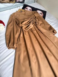 فستان كلوش • دابل تركي • مقاسات ٤٢-٤٨