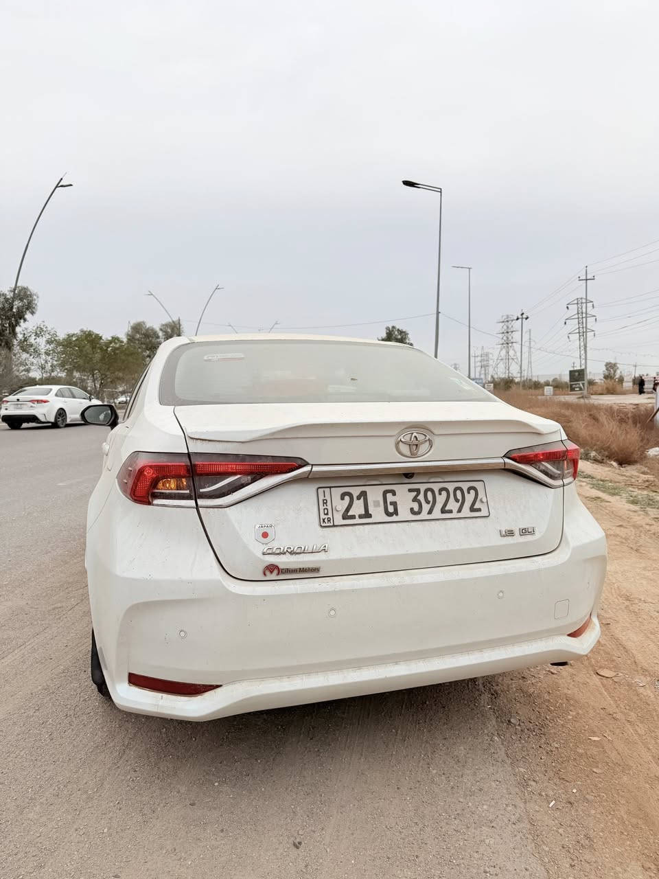 السلام عليكم ورحمة الله وبركاته كورلا خليجي شركة جيهان موديل 2022 فول عدا الفتحة  (ملاحظة السياره بيها تعيار جنطة +بنيد ) كلشي بلادي اي قطعه مامبدل بيها كلها ع وضع الشركة الاستفسار اكثر انتصل ع الرقم ‭0773 789 8343‬  اني مكلف بالنشر اي معلومة عن سياره ماعندي الرقم موجود انتصل بصاحبها  
عنوان السياره ديالئ بعقوبة السعر (16800)
