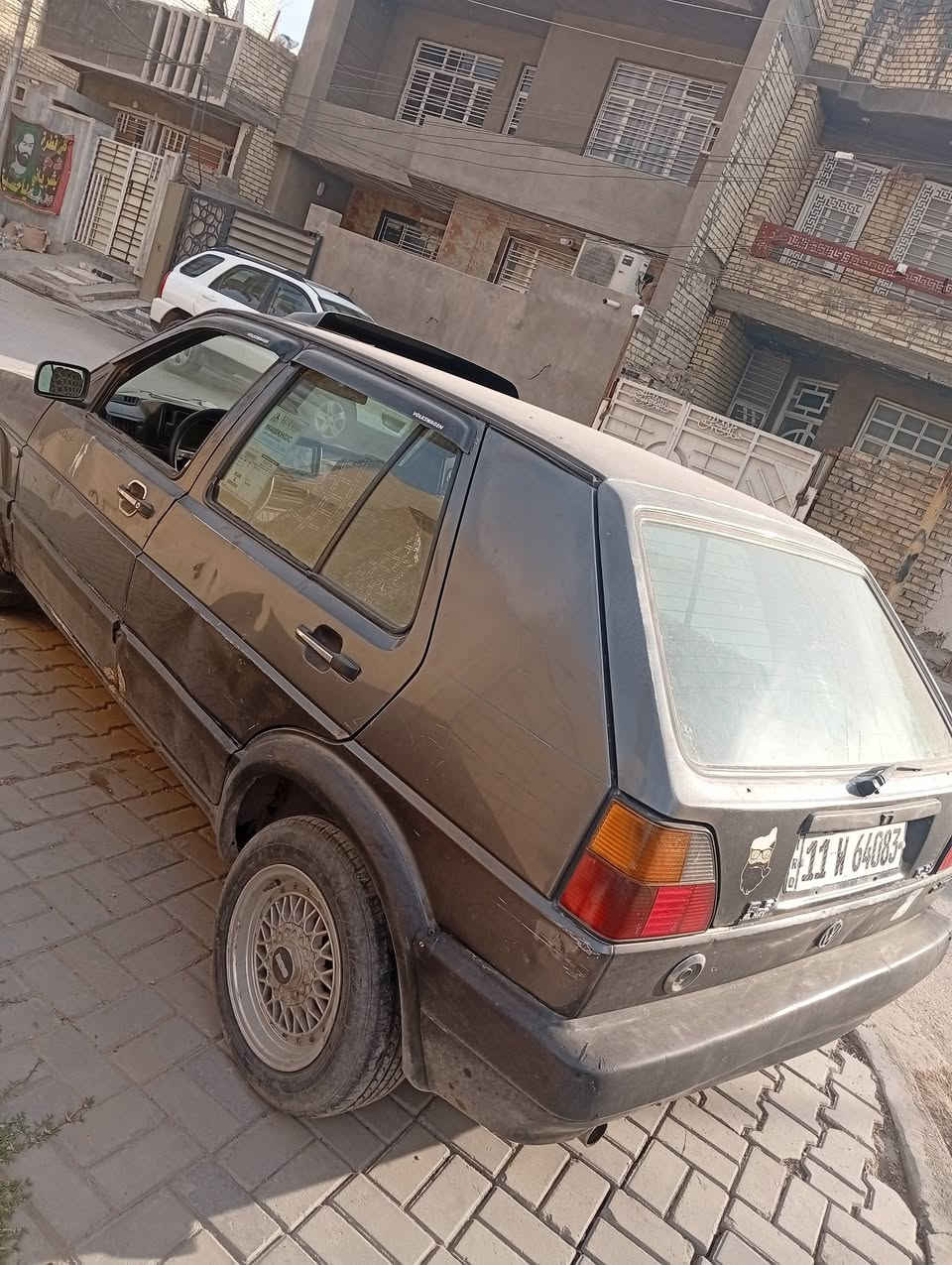 كولف عضم وارد ياباني مديل 91محرك 1800كير اوتماتيك رقم بغداد انكليزي بسمي سياره جاهزه هزه جديده تخم تاير نضيف مكان سياره بغدادالزعفرانية 
وياهه بعد غراض شباك رباعي ومازدات ودوسات (السعر28)     ***********
