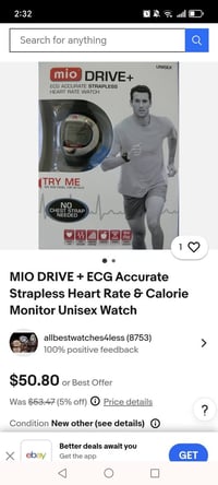 Mio Drive • ساعة رياضية • قياس نبض