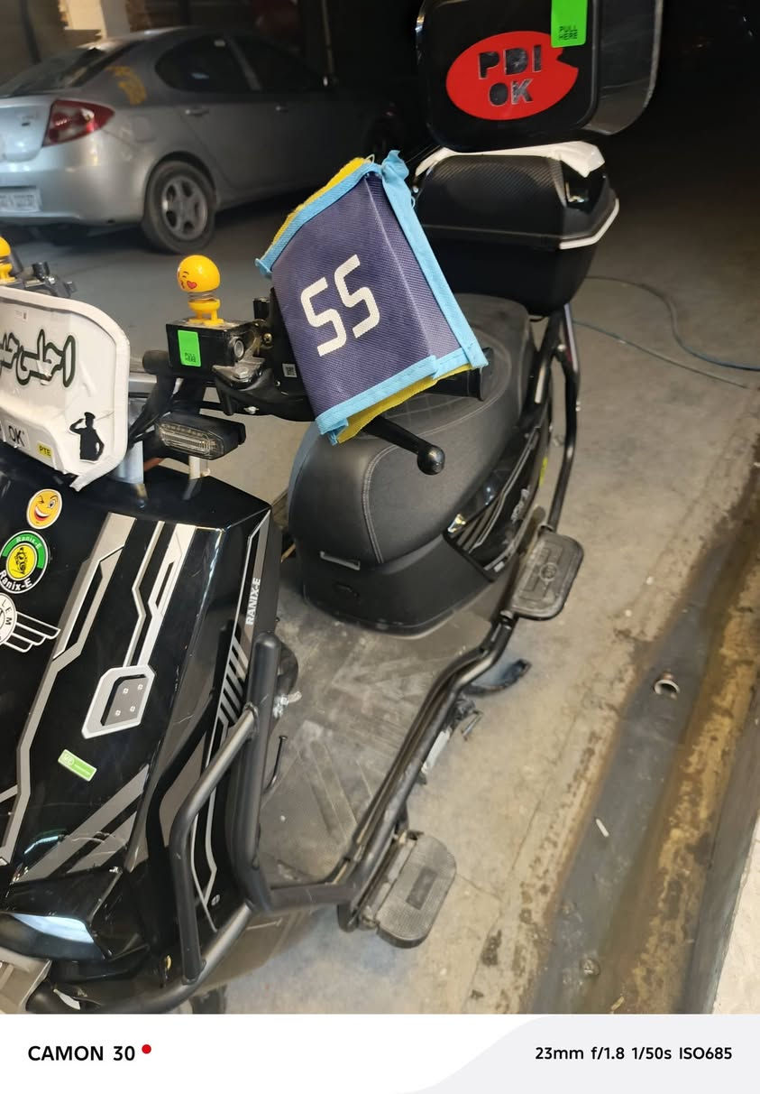 للبيع ريان دراجه كهرباي شحن سعر ٨٠٠ وبي مجال ***********
