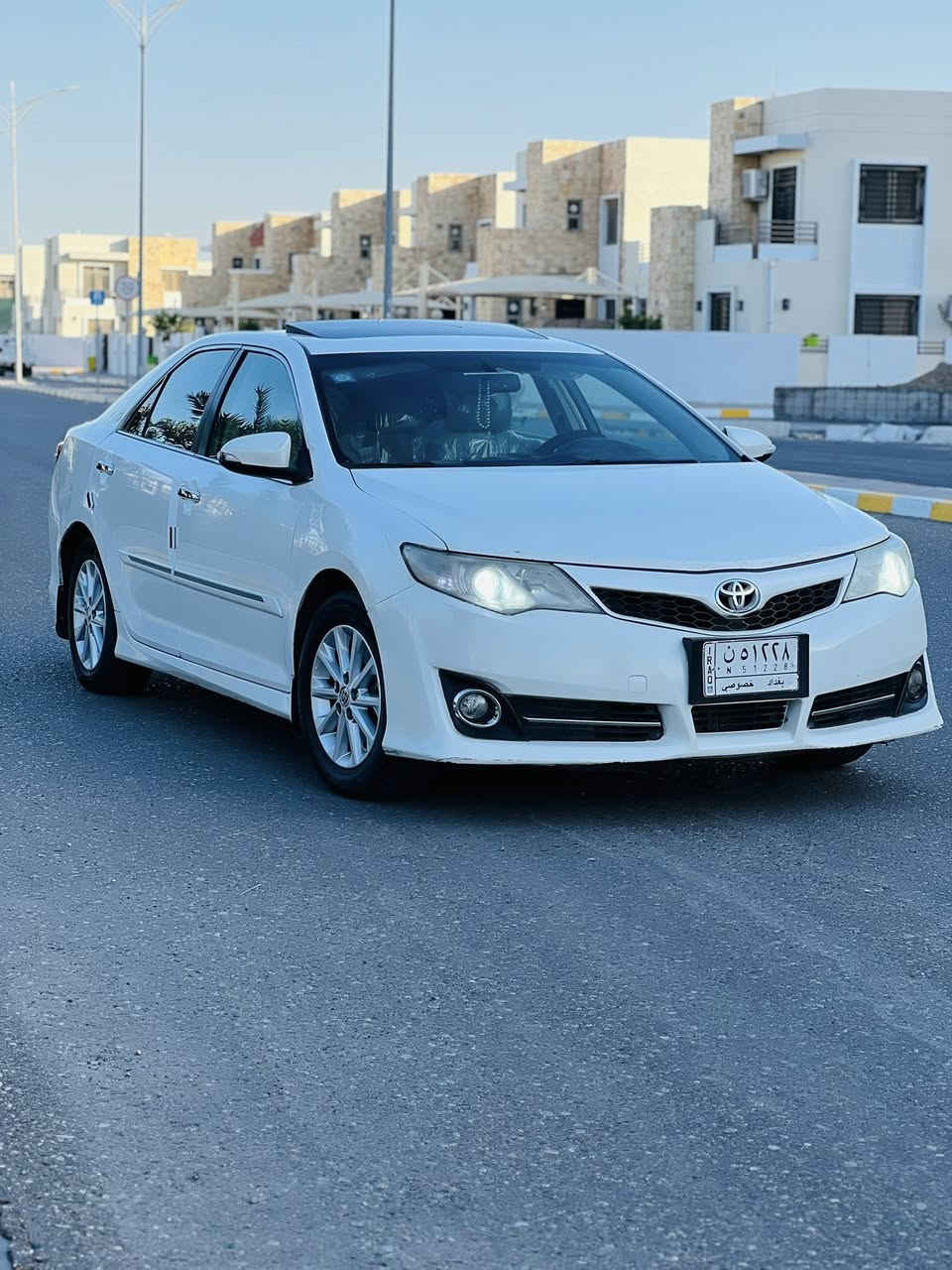 كامري 2012 خليجي فول GLX 1/1
رقم بغداد مشروع وطني تبريد قطعتين شرط
فتحة سقف برده خلفيه ترحيب داخلي 
محرك 2.5 شرط مامفتوح 
دبل گزوز فئة سبورت شركة ساير 
السياره مكفوله من الصبغ بيها مكانين بارد فقط
السعر 145 
للأستفسار التواصل خاص او الاتصال ***********/***********
