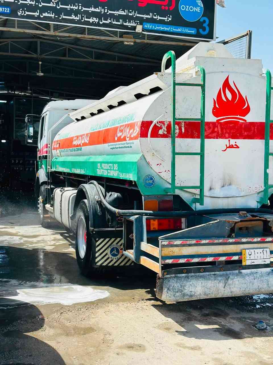 السلام عليكم للبيع ألبي موديل ٩٣كفالة عامة مكينة بل فلين ٦سوبر كير ٤*٤كفخة مربوط جي بي اس وتكيال حمولة 10000 لتر رقم بغداد بسمي تحويل ثاني يوم مكاني بابل للاستفسار الاتصال ***********السعر 220$ وبيها مجال رجاء المو شراي لايتصل
