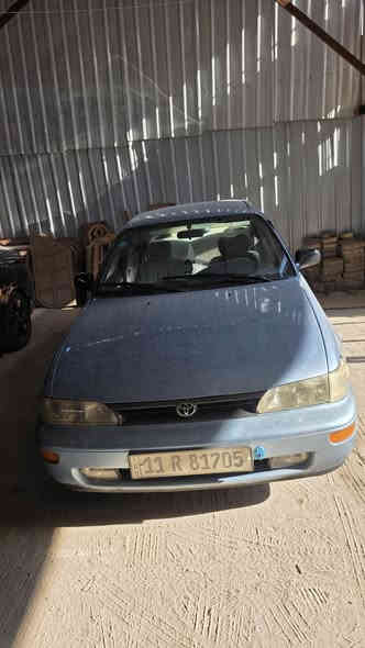 السلام عليكم كورلا 93 مكفولة كفالة عامة يسرة بلادي تخم تاير حدادية جديدة تبريد ثلج سيارة ماتصرف عليهه ربع تراي وين متريد 75 قفل
***********
