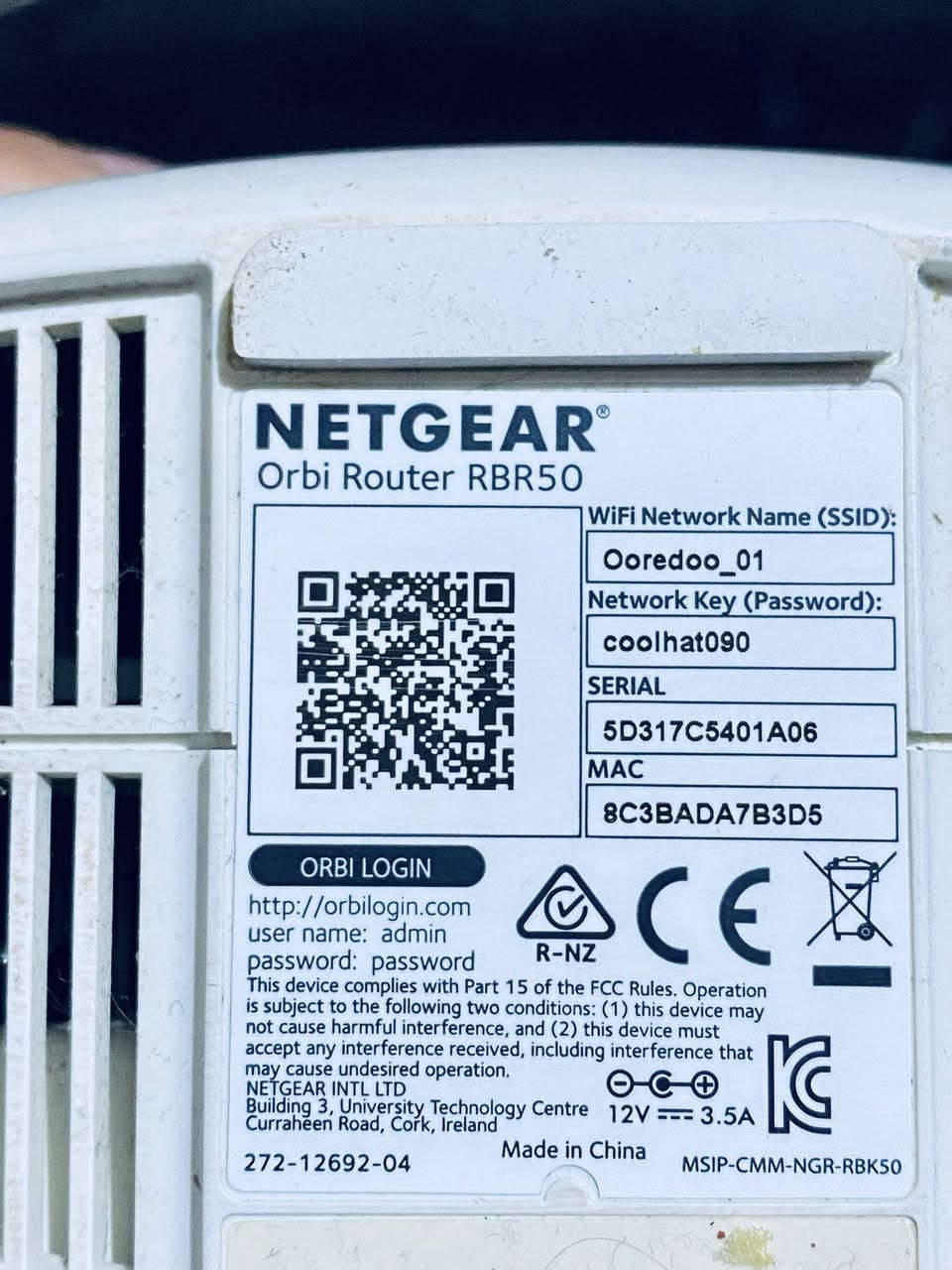 السلام عليكم
راوتر منزلي netgewr orbi نظام (mesh) قطعتين راوتر مع ستلايت التقوية يغطي بيت ٣٠٠ متر او اكثر ويفاي سريع وحديث بنك ثابت ومستقر في الالعاب سرعة ثابتة تنسى شي اسمه ضعف وفصلة يتصل بنظام الوايراس  يبث شبكة واحدة من دون اختلاف ووباسوررد واحد شغال شرط الفحص السعر ٦٠ الف للقطعتين تفضل من العطلات تبي لنك وتيندا بهواي مجربة تجربة شخصية بالبيت الله شاهد مكاني النجف، توصيل موجود


**إذا كنت صاحب هذا الإعلان وتريد حذفه لأي سبب، رجاءا أرسل رسالة إلى الدعم الفني**