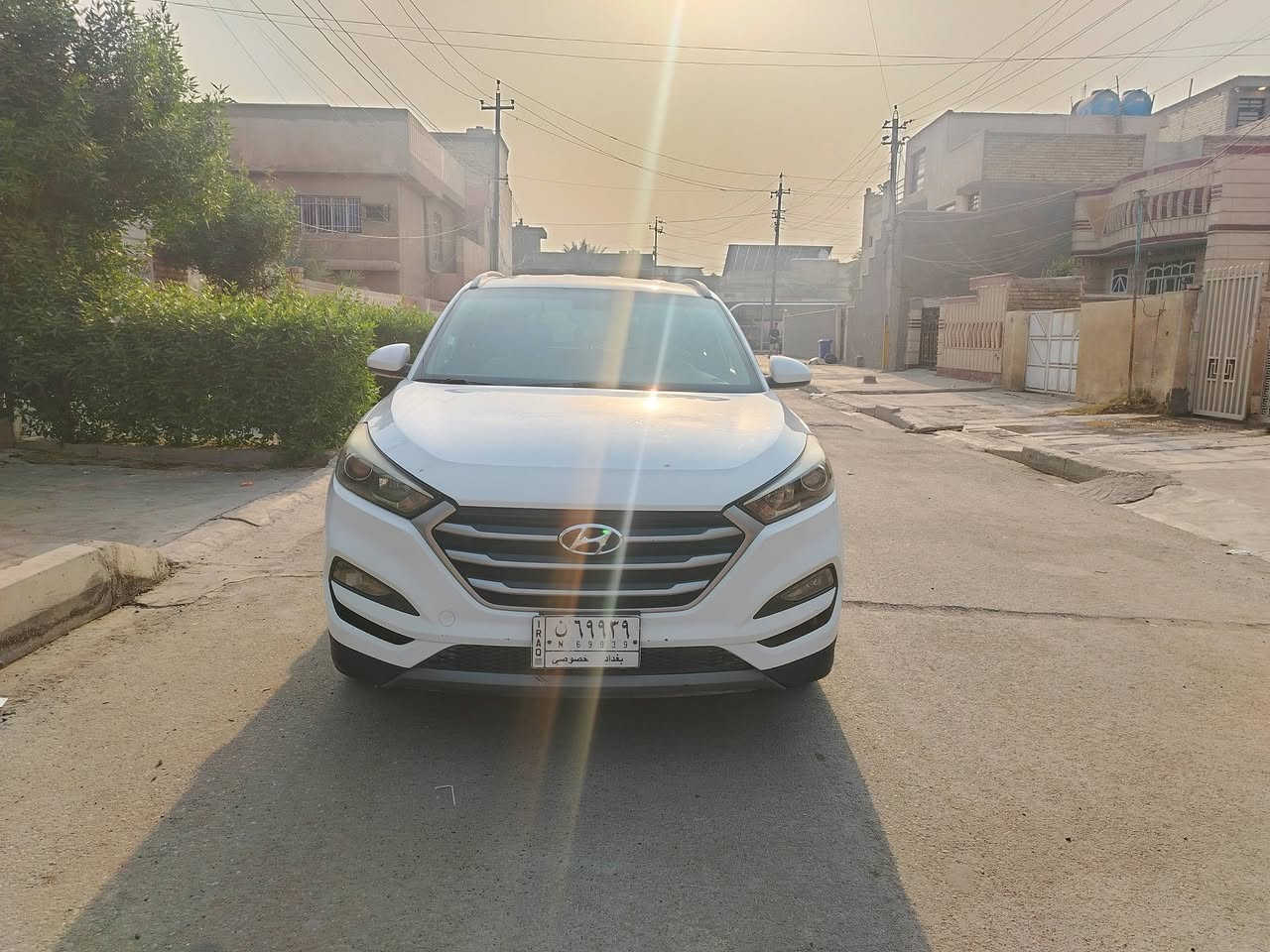 توكسان ٢٠١٨
محرك gba
ماشية ٦٣
باسمي السيارة رقم بغداد 
مكان بغداد حي اور
رقم التليفون ***********

صور الحادث والسونار مرفق مع الصور
