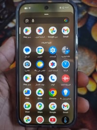 جهاز نوعيهG بكسل9برو اصدار ايفون16 ذاكره256.  نضام اندرويد صارلي شهر م...