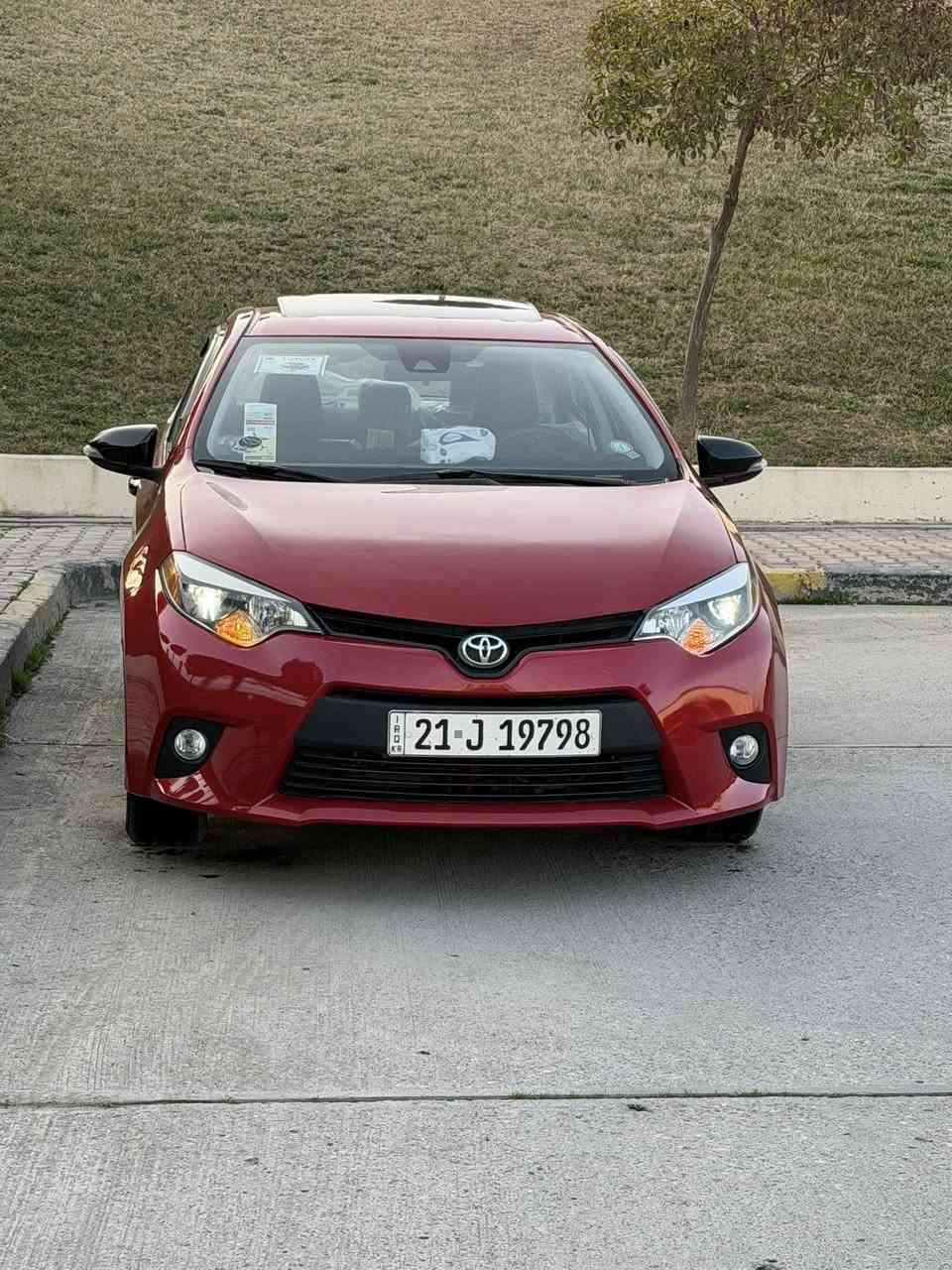 سلام عليكم كورلا وراد امريكي موديل 2015 مواصفاته السياره LE بلاس فول مواصفات يعني سلايت فول تحكم ستيرن شفتات رادار جانبي كشنات جلد + مخمل شاشة جبيره مكينه 2000  كير ومكينه مكفولات + حداديه نضيفه ارقام سنويه كوله جديد السياره بيههً ثلاث قطع صبغ + قطعتين جلاتين سياره كلش حلوه ونضيفه عنوان السياره اسليمانيه 

السعر كلش مناسب  ١١٠ 

للاستفسار ***********
