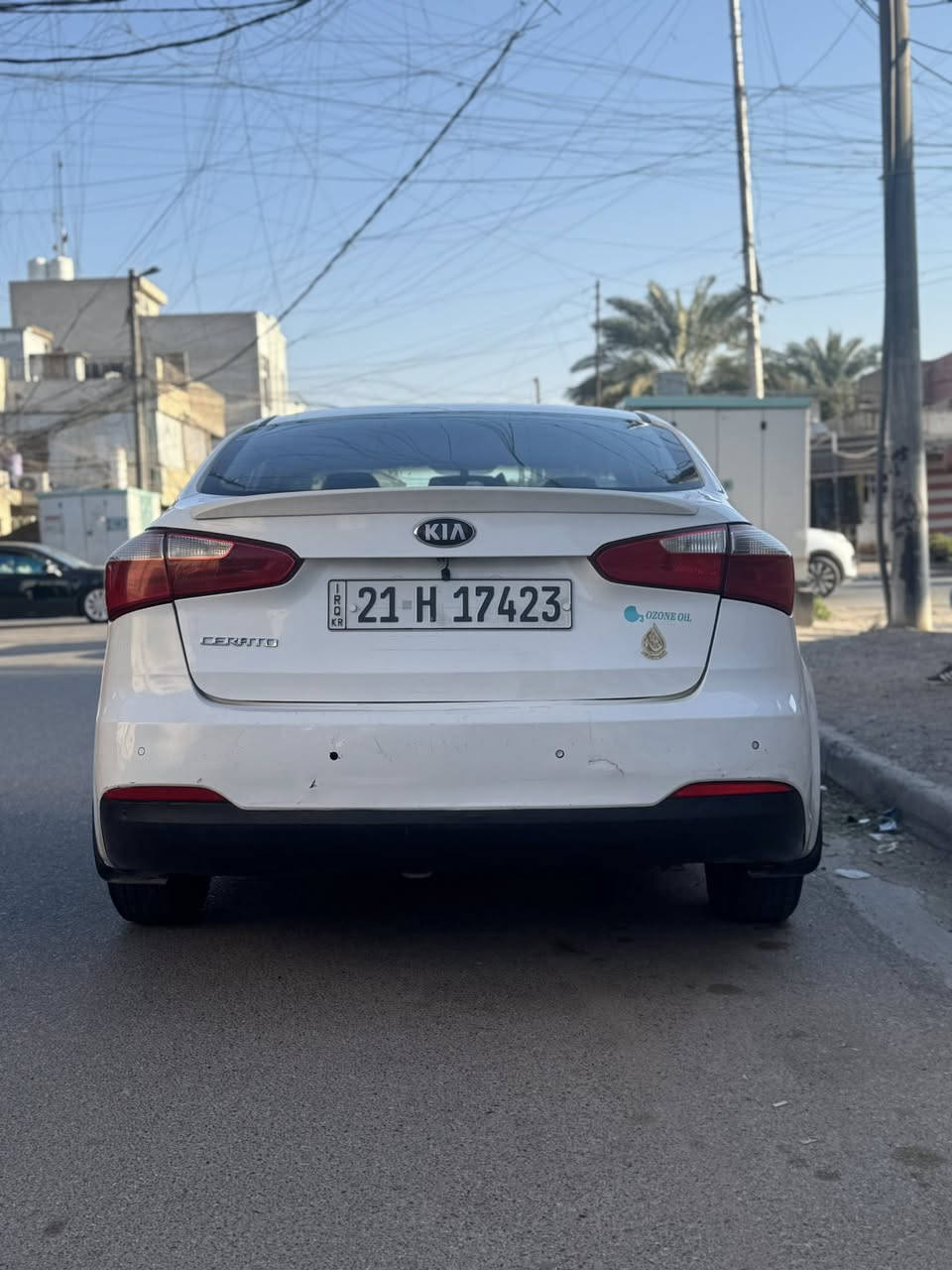 كيا سيراتو 2014 خليجي رقم سليمانية انكليزي سنوية لحد 2027 باسمي تحويل مباشر هزة جديدة محرك 1600دوش المرغوب 

بيه قطعتين صبغ فقط بدون دواخل جاملغ خلفي جه السايق وباب عكس السايق الخلفي فقط وشخط بسيط بلقمارة 

كير ومحرك جيد جدا تبريد ثلج تايرات وصدر جدد واي نقص مابيهه رايدهه 108 وبيهه مجال مكاني حي الجوادين 

***********
