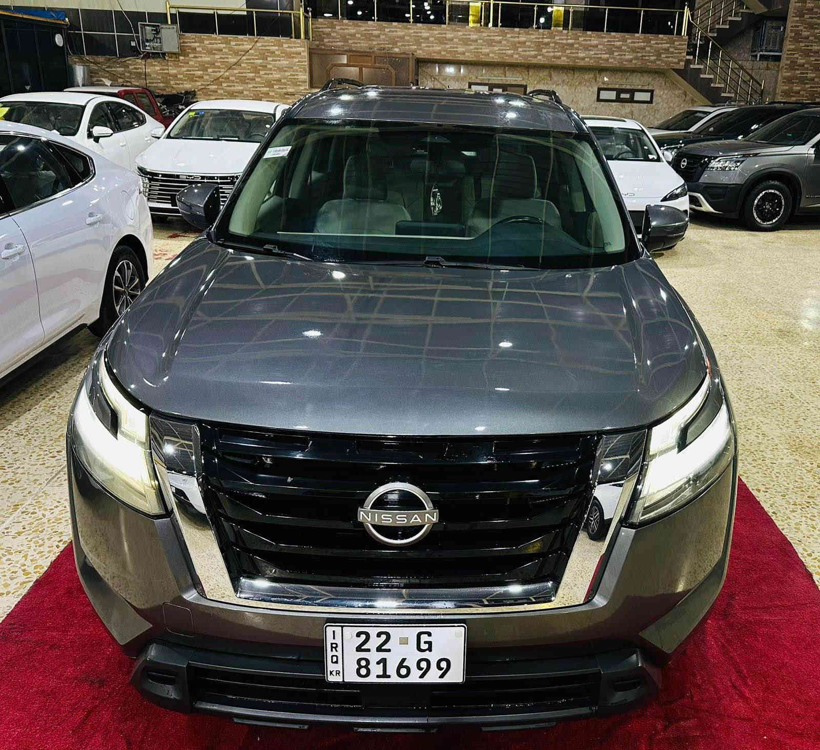 🔊(فرع كركوك) 

📌 Nissan Pathfinder 2022  SV 📌

♂️عداد المسافة 65000 mile 

💵 (السعر/24500 $) 

♦️(السيارة رقم اربيل )  

♦️المواصفات :

بصمة تشغيل
بصمة ابواب
تشغيل عن بعد(Remote Start)   
رادار امامي (تحديد مسار)
رادار جانبي (نقاط عمياء)
رادار خلفي (تحذير من الاصطدام)
حساسات امامية+ خلفية
الداخل لونين 
كشنات جلد
كشنات تدفئة 
كشن خلفي متصل 
تبريد قطعتين لمس 
تحكم وضعيات القيادة...Drive Modes 
اوتو ستارت Auto Start 
اوتو ستوب Auto Stop
شفتات استيرن 
هيتر استيرن
Apple Car Play
Android Auto 
هاند بريك بصمة
اوتو هولد Auto Hold
مانع انزلاق+ABS
شاشة كبيرة لمس+كاميرا
منافذ AUX+USB
وبقية المواصفات المعروفة

♦️(العنوان/كركوك شارع المعارض)
                  - - - - - - - - - - - - - - - -

♦️ للاتصال/

***********
*********** كركوك
