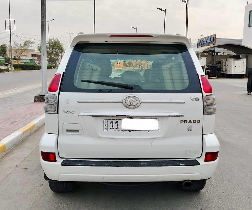 برادو 2007 VXفول رقم بغداد السعر 120 ورقة
الموصفات  فول جلد فتحه محرك V6 
حجم 4000 
معروفة مواصفات البرادو 

ملاحظة ( السيارة جافية ومصبوغه عام السيارة مصلحه وجاهزة )

السعر 120 ورقة مجال بصيط نقد بدون مراوس
 
الموقع بغداد الكرخ 

اي استفسار الاتصال على
***********
