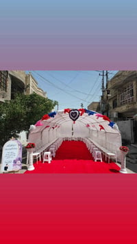 قماش ابيض مستخدم سعره القطعه الوحده 75 الف طول 9 متر ‭0776 389 9936‬