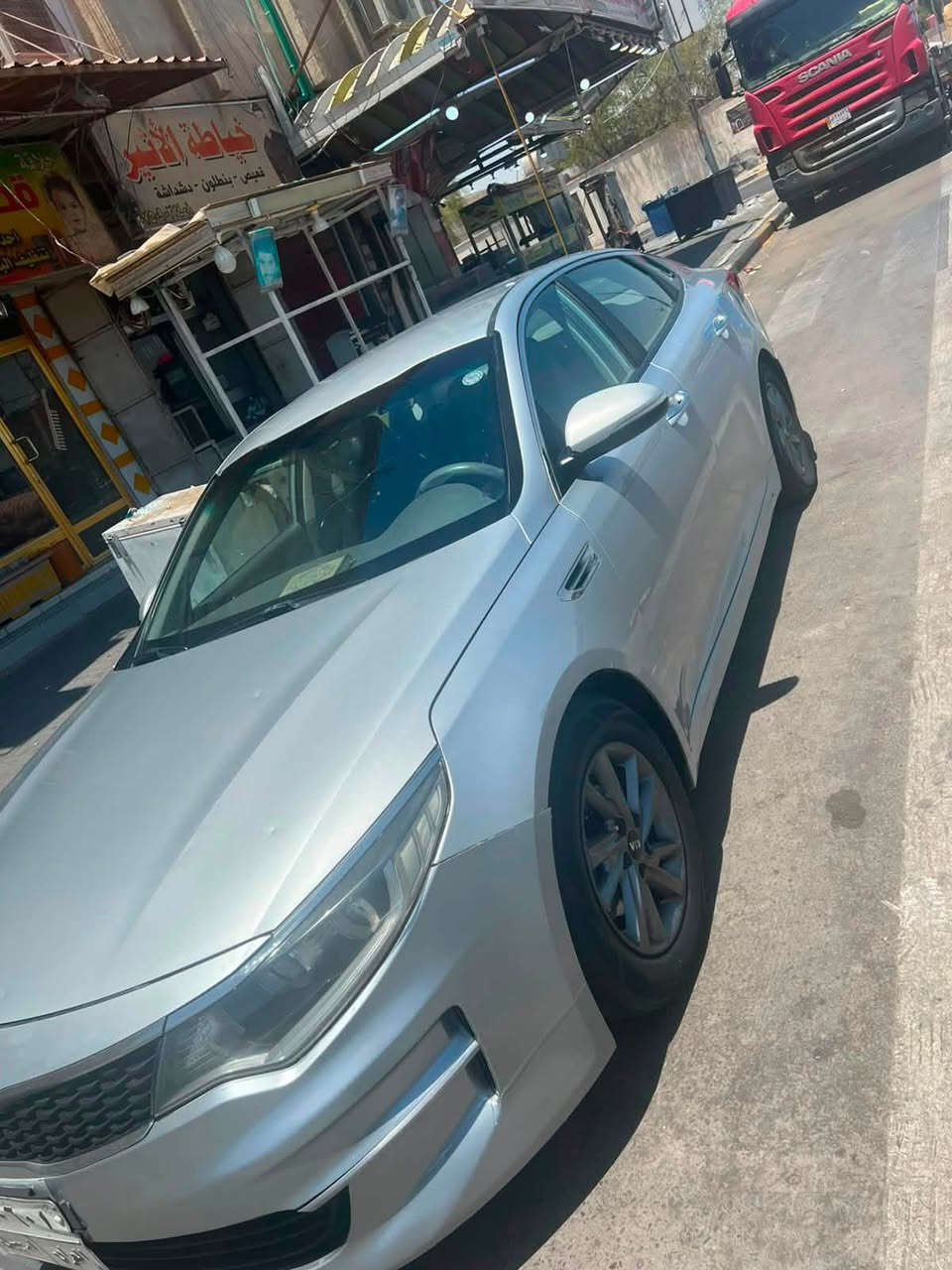 ''للبيع''
Kia Optima ‘’2017’’ 
خليجي كفاله من الضربه بيهة مكانات صبغ فقط 

السيارة جاهزة 'مكينة''كير ''حدادة' 
رقم أربيل (تحويل وكاله ) 
السعر ''125$’’ ورقه وبيهه مجال للشراي 
مكان السياره البصره الحيانيه 

للاتصال ***********
