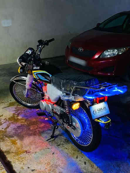 سلام عليكم دراجه 25 شرط مامفتوح كهربائيات كامل شكل جديد دراجه صفر بعده سعر 740 وبيه مجال للطيبين شراي يجي خاص او يخابر ***********
