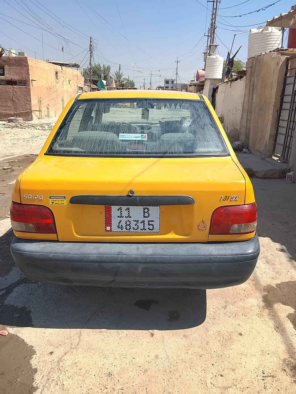 السلام عليكم شباب سايبا موديل 12 سياره جاهزه وحلوه
سعر 28 وبيها مجال 
الوان بغداد الزعفرانيه 
***********
