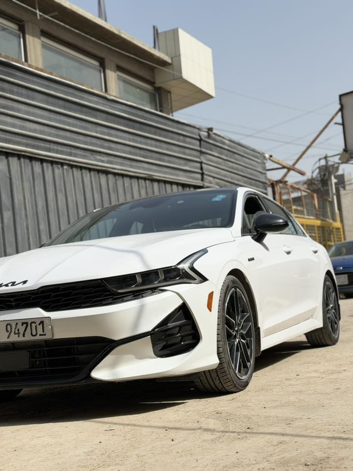 حادث بسيييط جدا موضح K5 GT 2500 TURBO
كيا كي فايف جيتي ٢٥٠٠ تيربو 
موديل ٢٣ 
ماشية ٥٢ الف 
السيارة وحدة من انظف الكي فايف بالعراق 
حادث بسيط جدا موضح بالصور
كفالة لغد شواصي كير مكينة 
رقم بغداد دولي ب اسمي سنوية ٢٠٣٠ وهزة جديدة 
السيارة اجتي من امريكا ALL BLACK اني ما شايف مثلها بالعراق 
فول فول فول مواصفات وداتا شو بيها 
كشنات جلد مشمشي فول كهرباء 
اخوان موصفات فول معروفة مينذكرن 
السعر ٢٢٨ وبيها مجال  
مكاني بابل مركز
***********
***********
