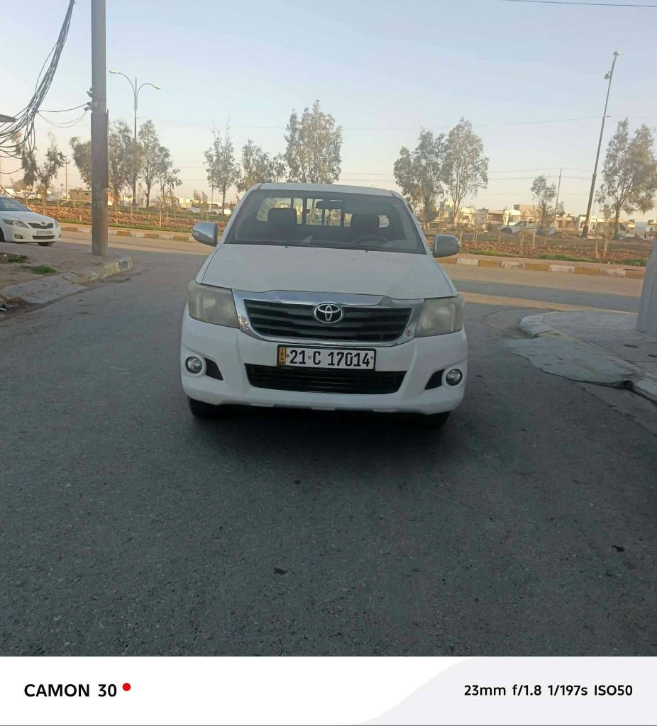 2014تویتا هایلوکس.. بێ بۆیاخ .مەکینەی نەکراوەتەوە .سەنەوی تازەیە بەناو خۆمانە  سعری173$ ژمارەی خاوەنی ***********...سەیارەکە هی من نیە تەلەفۆ بۆ خاوەی بکەن السليمانية, العراق
