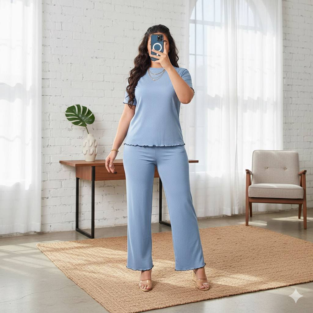 وصل الجمال🥰
تراك نسائي نصف ردن
(Middle neck)
ياخة وسط 
كشكش اطراف 
بجامه كيلوت (سوت )
(الخامه قطنيه راقيه )
القياس فري سايز 
من وزن ٥٠ الى ٨٥
اخرقطع  لحكووو 🫰♥️ وينهم عروساتنا الحلوات الي تدور قطع مميزه 😍♥️


**إذا كنت صاحب هذا الإعلان وتريد حذفه لأي سبب، رجاءا أرسل رسالة إلى الدعم الفني**