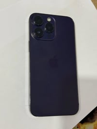 ايفون ١٤ برو ماكس ذ٢٥٦ بطاريه ٨٩ جهاز نضيف عربي شرق اوسط ماستر بي فقط ...