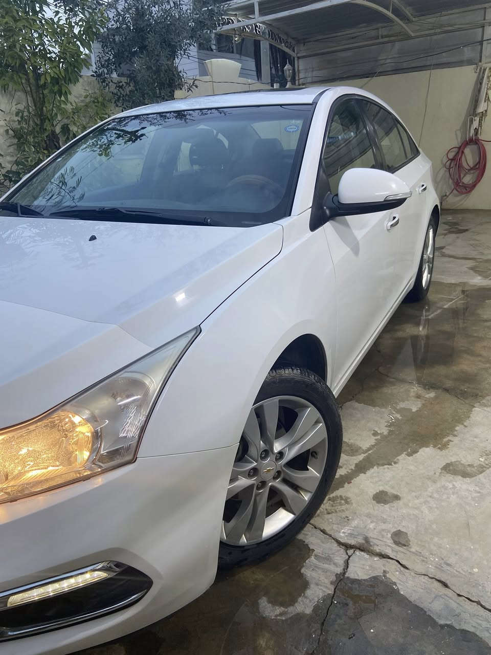 شوفليت كروز موديل 16بدون صبغ سنويه بسمي وبي بطاق بنزين وقم ***********سعر 105
