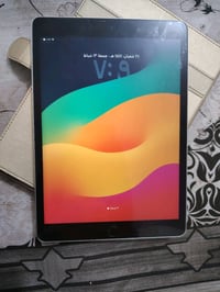 ايباد 9 نضيف ذاكره 64 نضيف مع كالمل ملحقاته سعر 300 وبي مجال لمكان بغد...