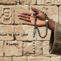 بصيرة • سبحة ٣٣ خرزة • جاسبر عين نمر