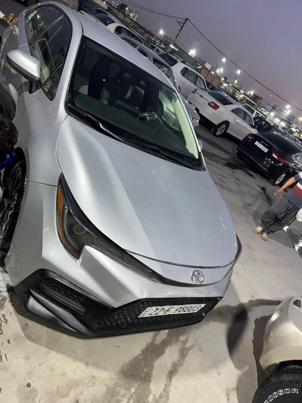 تويوتا كورلا 2022 هايبرد بنزين 
سعر 123$ ورقه 

حجم مكينه 1800 بدون تيربو Hybrid  و بنزين

ماشيه 69 الف 
سياره مال جناي

سياره كير مكينه تبريد كهربائية بشرط 
سنوي رقم رقمها اربيل جديد مداور نفس اليوم 

٤ تايرات جديد 
سياره كامل سيرفس بيها مصروف ربع مابيها

ملاحظة / بيها سبغ بنيت + سندوق
 ارباك ستيرن طك
بيها شوي ضربه امامي خفيف 

داخل اصفر - شاشه كيج الكتروني - بريك بصمه - شاشه جبير 
***********
***********
