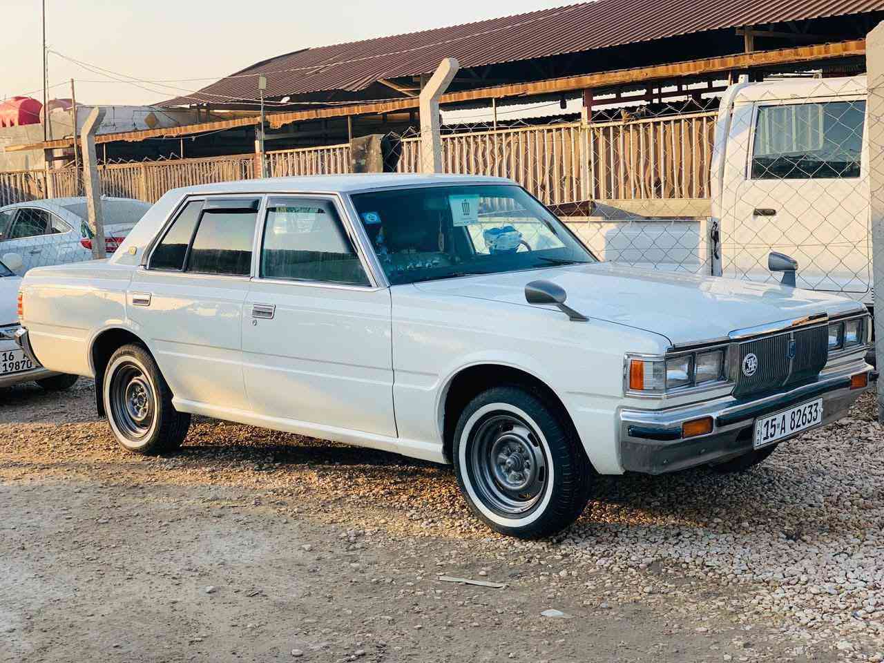 السلام عليكم رمضان كريم عليكم 

تويوتا كراون 1980 رقم انبار انكليزي مشروع وطني تحويل بأي محافظة مجدده لغاية 2030 تريد وكاله او تحويل 

كير اوتوماتيك تعليك محرك رياضي 7M محرك كير مكفولات 

تخم تاير حداديه جديده كهربائيات كله شغاله عل وضع الشركه 

سياره متعوب عليه و مال جناي و كلشي اكو بسوك 

مكفوله كفاله من ضربه و تبديل و خياس عده صبغ عام جماليه 

شواصي مكفولات 

السعر 75 ترهم بيع مراوس حسب القناعه الشراي يتصل 

***********

ر
