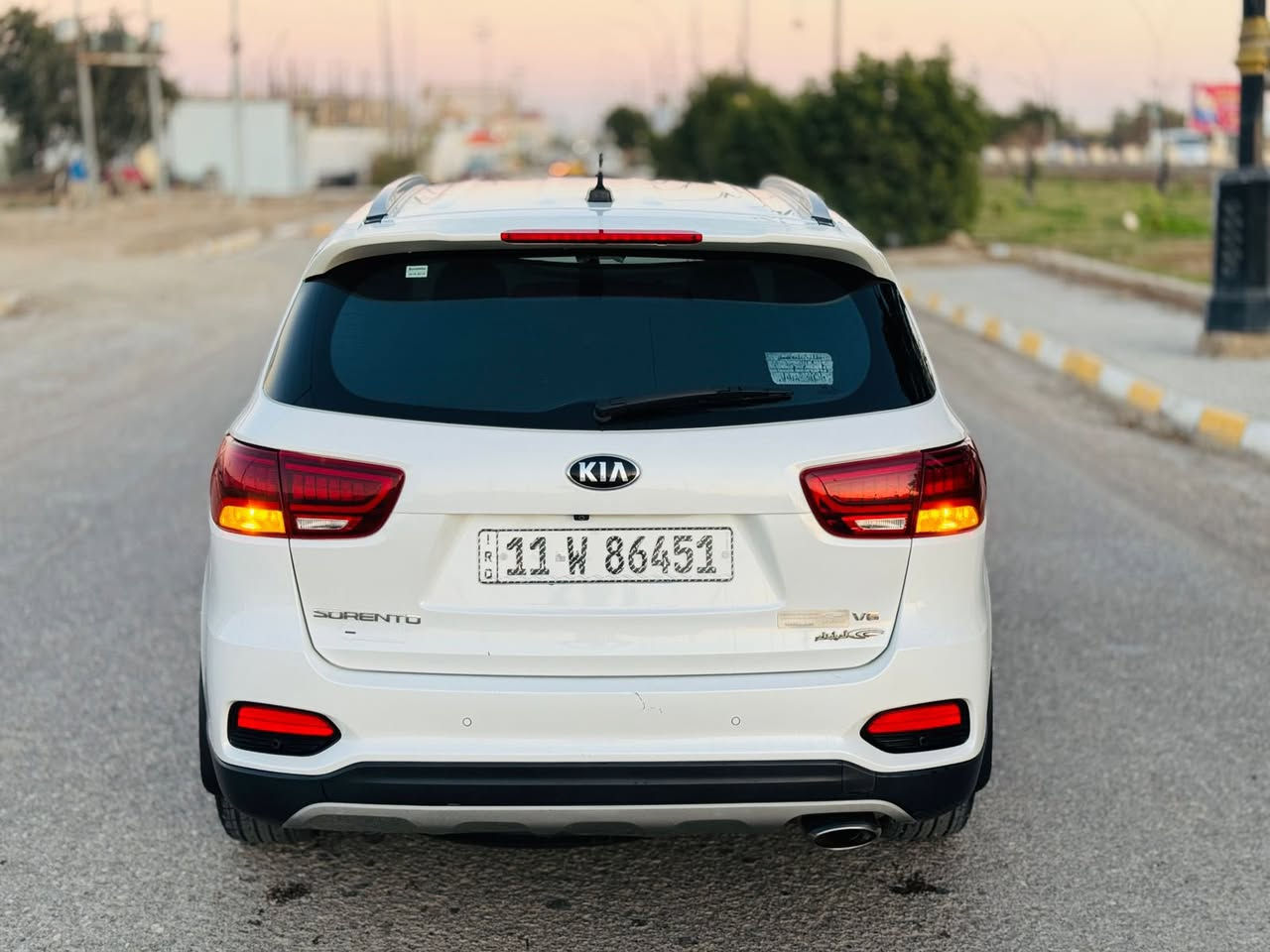 سورنتو ٢٠١٩ خليجي كفاله عامه ما عدا البنيد بي طخه ومبدل نفس الون ماشيه ٦٥ الف تخم تاير مكينه ما مفتوحه فول مواصفات رقم بغداد السعر ٢٣٠ وبيهاا مجال 
***********
