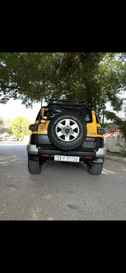 السلام عليكم 
تويوتا fj 2007للبيع 
فول مواصفات 
ماشيه ١٦٨الف كيلو 
مكانها بغداد ب اسمي 
للاستفسار ***********
