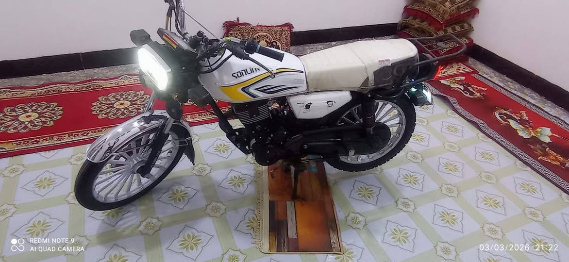 سلام عليكم دراجه للبيع موديل 2025. كفاله عامه اوراق كامله مكان بغداد نهروان سعر 650. وبيه مجال ***********
