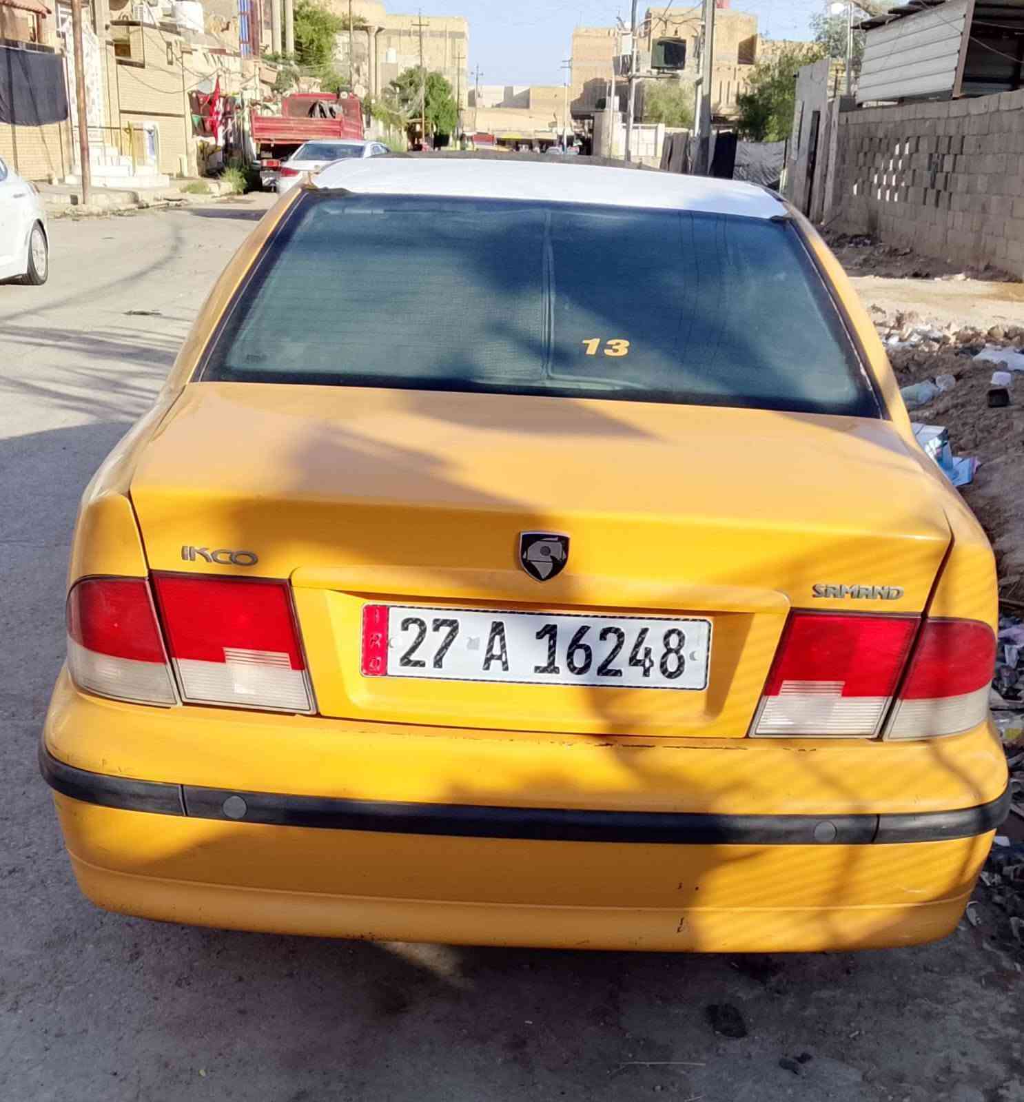 السلام عليكم سياره سند موديل 12 سياره من الطله طول شغاله ما عايزه اي شي رقم دولي سياره مصفره هيئة وقرامات تحويل ثاني يوم مكينه وكير خير من الله سياره رزنه المكان شطره والشراي  ينتصل ع هاذه الرقم *********** سعر 25 بيها مجال حق الجيه
