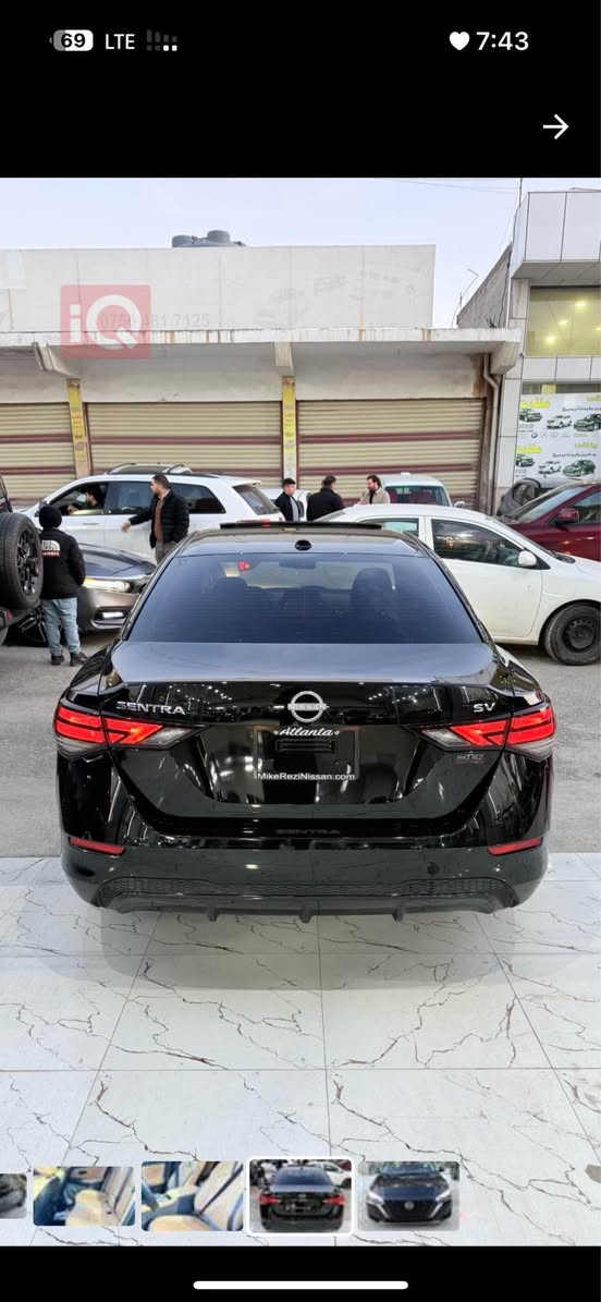 نيسان سينترا SVبلاس موديل 2024 سياره بوت و جملوغ صبغ بيها ئرباك ستئرن و باردا راجعين بيلادي راقام تليفون *********** زاخو, دهوك
