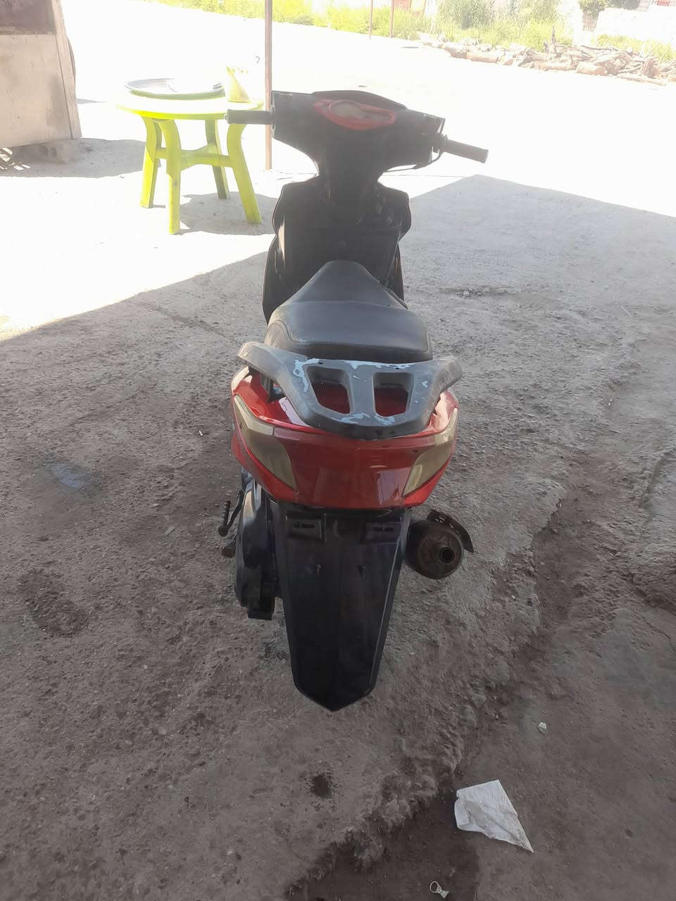 سلام عليكم دراجه للبيع سكنس كامله مابيه اي نقص كهربائيات كامله نكره سلف اشاير كلوبات عالي وناصي البريكات أمامي وخلفي شغالات  سعر 275وبيهة مجال لبكان كربلاء  العطيشي رقم *********** ويوجد وتساب
