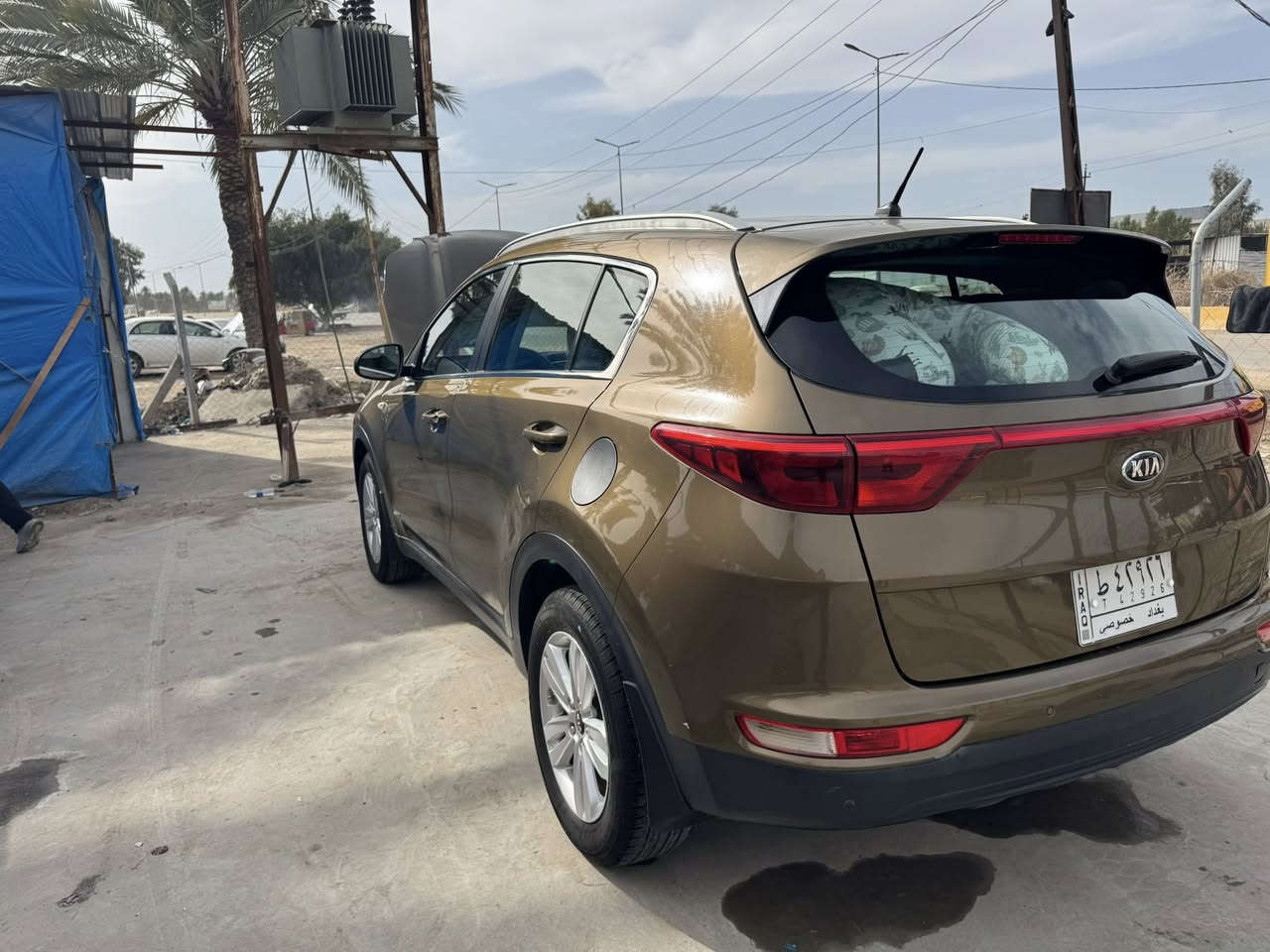 سلام عليكم للبيع كية سبورتج خليجي رقم بغداد
موديل 2018
مكينة 2000دوش
كير ايتي
ماشية 115

فور ويل بيهة صبغ بنيد ودعامية فقط بدون دواخل 
السعر 155
***********
