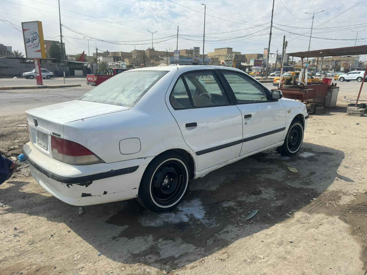 سلام عليكم سمند موديل 2011 بيه صبغ قليل مطلوبه غرامه 100عله المشتري السعر 36 وبيه مجال قليل الرقم ***********
