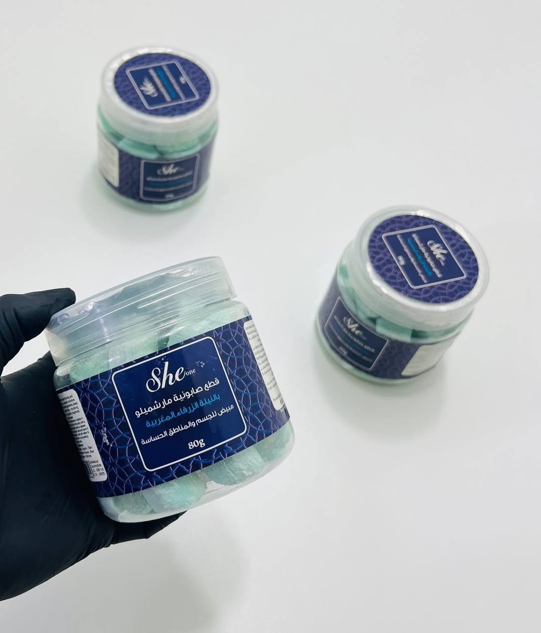 قطع صابونية مارشميلو She One بالنيلة الزرقاء المغربية 💙💙
مبيض للجسم والمناطق الحساسة 🙈


**إذا كنت صاحب هذا الإعلان وتريد حذفه لأي سبب، رجاءا أرسل رسالة إلى الدعم الفني**