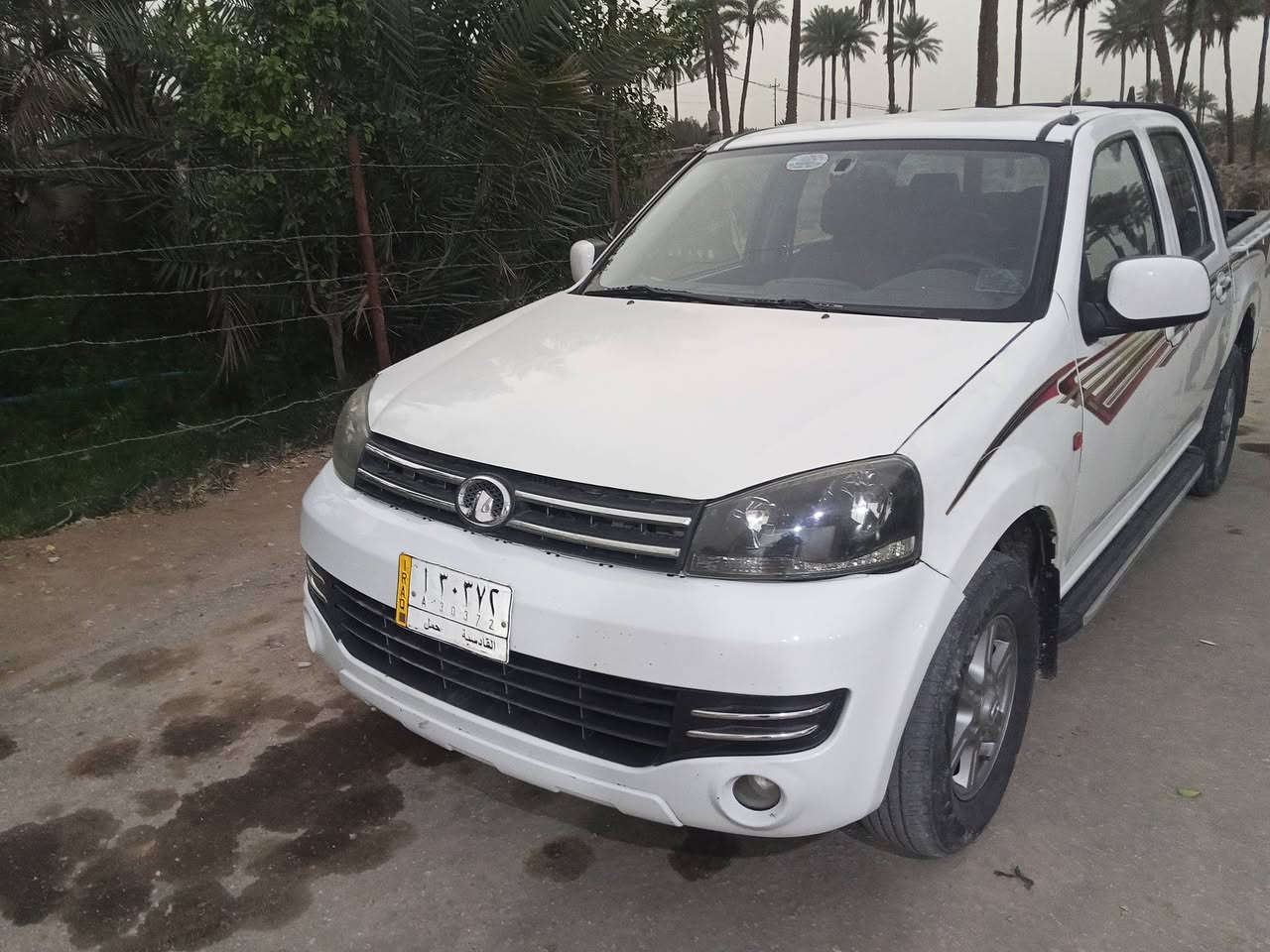 السلام عليكم كريت ويل للبيع موديل 2020 تبريد ثلج باتري جديد حداديه جديده مكينه وكير خير من الله بيها بارد بجاملغ الأيسر وبيها ربع البيد فوك الايت صبغ والباقي كفاله  السعر100 وبيها مجال للشراي *********** مكاني الديوانية الشاميه
