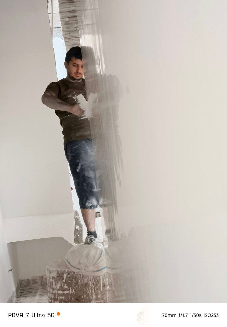لباخين جص كادر كامل
شغل درجة اولئ ومساطر مع تنظيف البيت
نشتغل كافة احياء الموصل
للتواصل *********** او مراسلة الصفحة
جزء من عملنه
