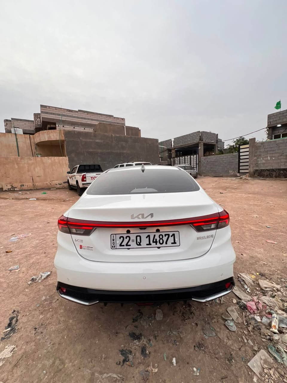 كيا k3 رقم اربيل 2025 فول مواصفات السياره مكفولة بس رشه بدعامية الوره وكالة مضمونة السيارة ماشية 32 الف كيلو سيارة جديد تجي وتشوف بعينك 
السعر 143$ وبيها مجال 
للتواصل *********** البصرة, العراق
