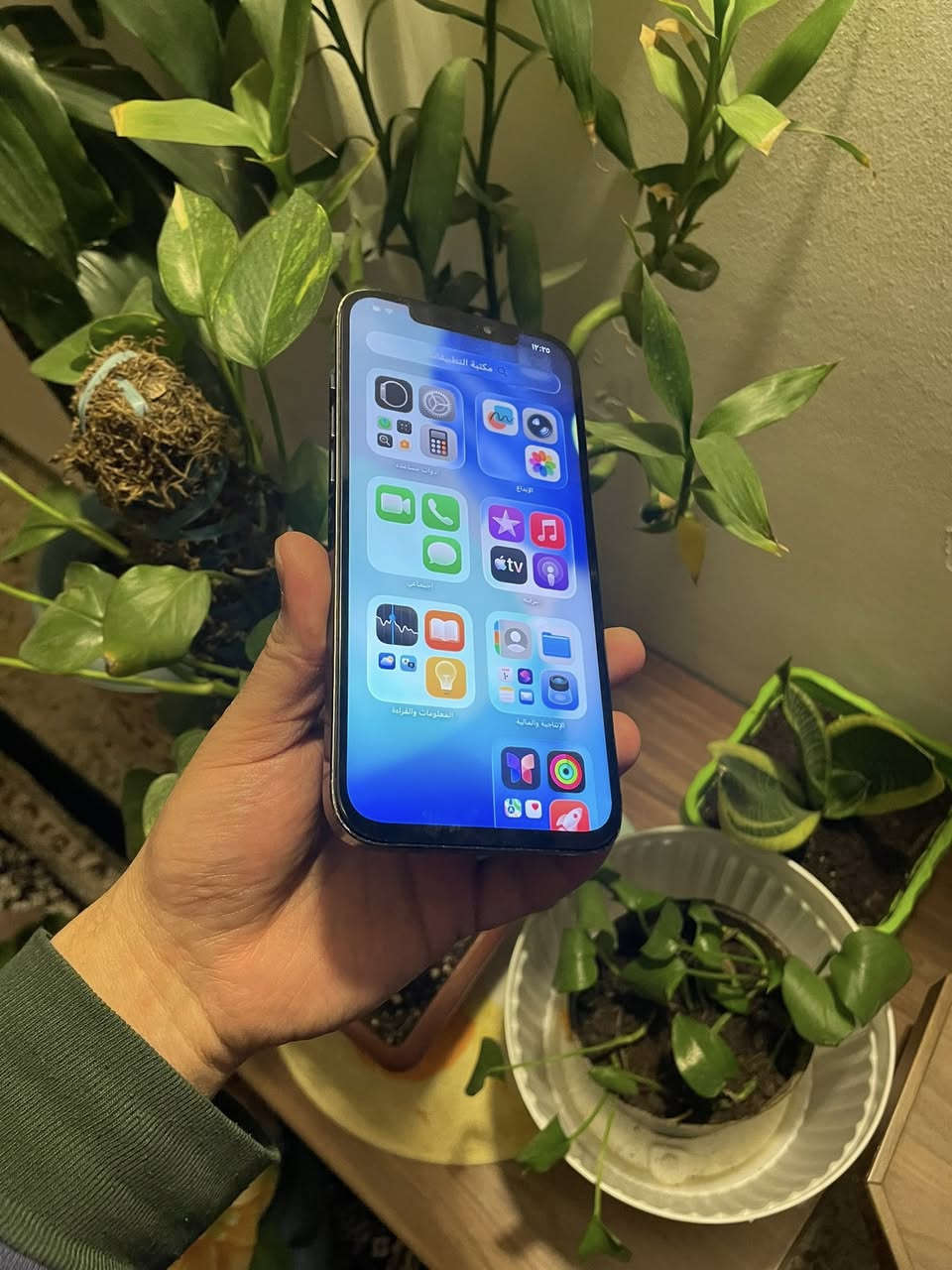 12 برو ماكس شرق اوسط 256 بطاريه 75 بلتحديث
اخر اصدار تحديث فقط مبدل شاشه بيها صفار مناثر ولا مبين ولضهر كدامك فيس ايدي شغال مكفول من اي عطل 315 وبيه مجال حك جيه بغداد الدوره 

***********
