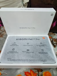 شومي باد 7 pro استخدام قليل مشحون ٣ مرات ذاكره ٥١٢ العشوائيه ١٢+١٢ ومو...