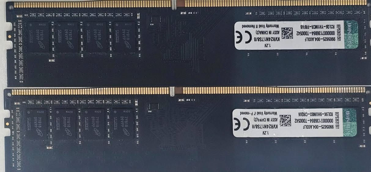 السلام عليكم
حبايب رامات للبيع
Kingston

 16GB DDR4 2666MHZ (2x8)
الرامات مفحوصه وشغاله 100%
السعر 63 الف شامل التوصيل


**إذا كنت صاحب هذا الإعلان وتريد حذفه لأي سبب، رجاءا أرسل رسالة إلى الدعم الفني**