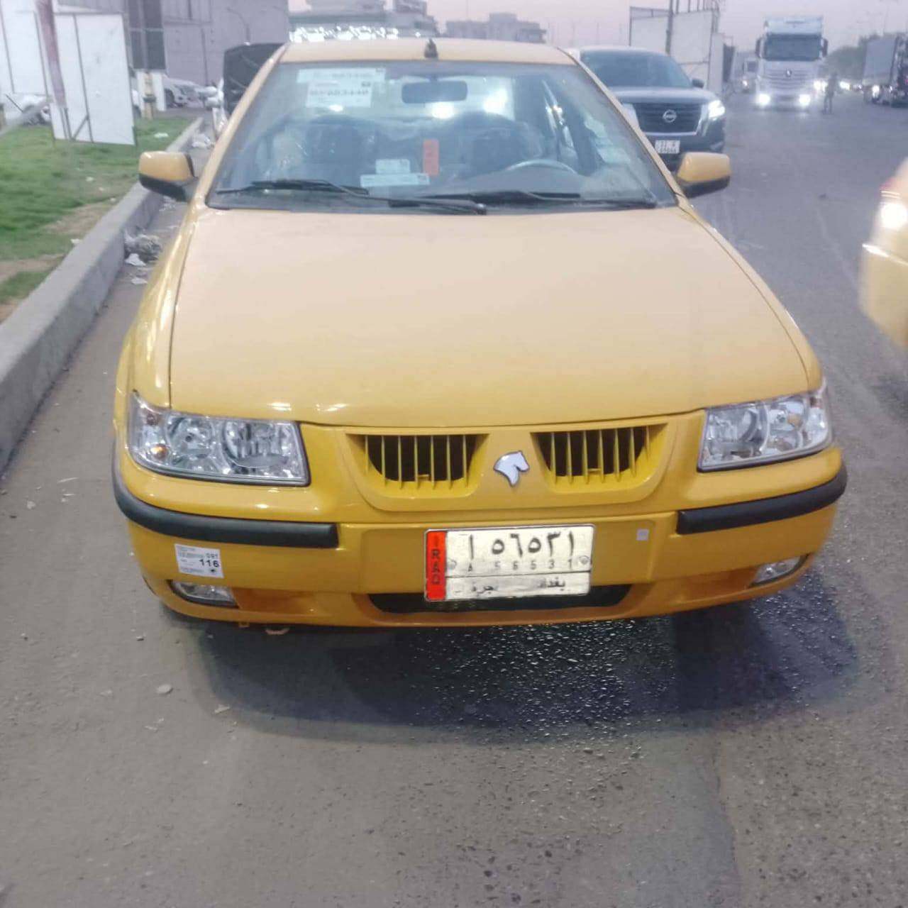 السلام عليكم  للبيع  سمند موديل ٢٠١١ بغداد  تفاصيل سياره جاهزة من كل النواحي مكينه وكهربائيات شغاله بالكامل السعر ٣٣ ورقة وبيها مجال بعد الفحص كارت النقابه مصفر الغرامات على صاحب السيارة عنوان السيارة بغداد جديدة الاتصال على الرقم ‏‪***********‬‏
