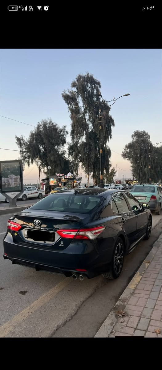 سلام عليكم ورحمه الله وبركاته 
تويوتا كامري  2021
مواصفات 
كشنات كهربائي 
‏‎شاشة 
ناضور ليلي
‏‎كاميرا 
ثلاث***********.  سعر١٦٣بي مجال بسيط 
تحكمات ستيرن و تحديد سرعه 
تحديد مسار 
‏رادار امامي و خلفي
رادار جانبي
‏‎لايتات زينون LED
وباقي المواصفات المعروفة بالسيارة 
السيارة بجمها كبس وخلفي كبس
ضرر فقط باب جملغ
السيارة شرط التحويل نفس اليوم 
السيارة ترايها زيرو دينار متصرف عليه 
هزة وفحص وسنويه جديدة 
مكان كركوك بي دفتر بانزين
