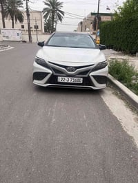 تيوتا كامري TRD 2021 ٦ سلندر السيارة تي ار دي اصل تجي لونين اسود و رصا...