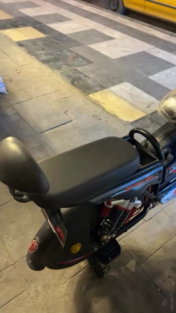 السلام عليكم دراجه شحن  للبيع السعر 350بطاريات جدد ***********
