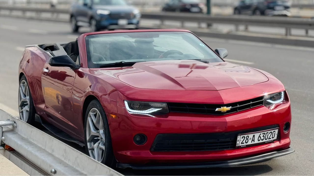 السلام عليكم ❤️
شوفرليت كمارو 2015 كلين بدون حادث
السيارة بيها صبغ جزء بسيط من الجنطة اثر طخة دراجة ومقدار شبرين بالهلال الجاملغ الخلفي الايسر الصبغ مأشر عليه باللون الاصفر داخل الصور
بدون دواخل لا شاصي ولا لغد
ماشية 86 الف

بجم زنون 2018✅
مكينة v6 3600 نظيفة جداً ✅
كير نظيف جداً ✅
تبريد شغال ثلج ✅
ادامة لمنظومة الماء انسى شي اسمه حماوة ✅
كهربائيات شغالة ✅
اكزوزها صوت كلش حلو ومرتب ✅
كشف شغال بدون عطل ✅
كشنات كهرباء✅
شاشة كبيرة ✅
لحية جانبية ✅
لحية امامية ✅
دفيوزر خلفي مرتب ✅
نصبة وجمال احلى من الصور 
السعر مناسب (100) وبيها مجال للشراي ( ما اگطع سعر بالتليفون تعال شوفها واقتنع بيها وتأمر امر على السعر )

رقم نجف حلو مشروع وطني وين معيجبك التحويل شرط التحويل سنوية رقم هزة كله جديد 🆕✅

السيارة جاهزة مكاني (بغداد)
***********
***********
السعر ميعجبك واذا متكدر عليه 
صلي على النبي وتحصل المناسبة الك ❤️✅ بغداد, العراق
